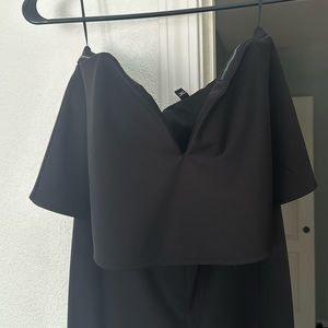 Black jumpsuit from express size 8 worn once